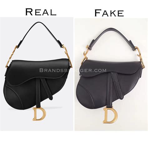 dior saddle real vs fake|real Dior saddle bag.